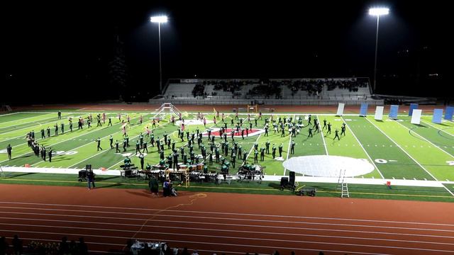 2019-2020 CVHS Marching Band 20191019 At Dublin High School With Close Ups