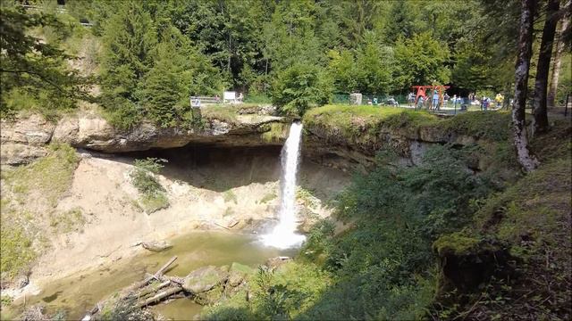 Die Scheidegger Wasserfälle Zwischen Lindau Und Lindenberg Im Allgäu