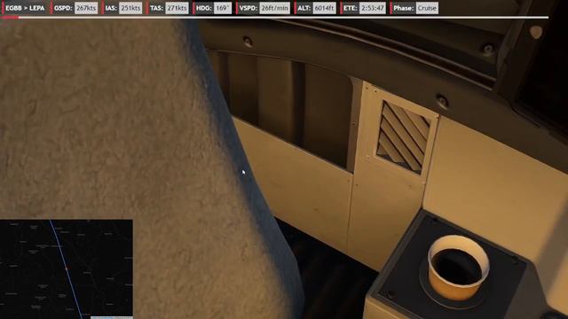 XPlane 11 EGBB Birmingham - LEPA Palma Majorca [Part 1]