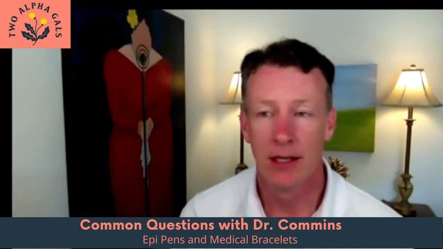 Common Questions With Dr. Commins: Epi Pens And Medical Bracelets For Alpha-Gal