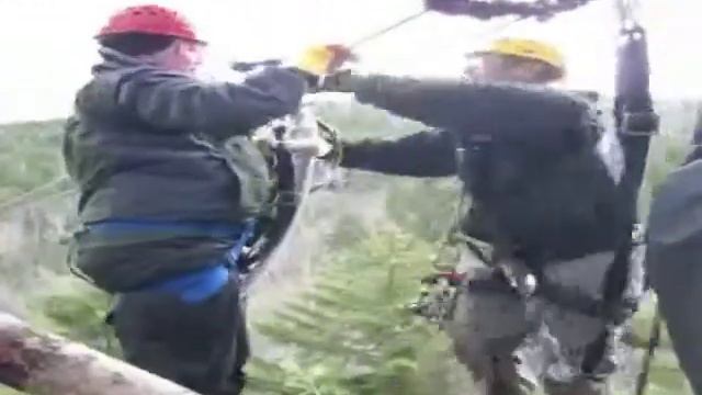 Ziplining At Bretton Woods
