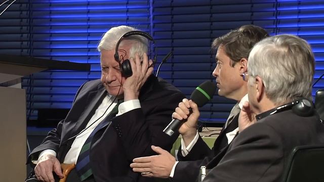Paneldiskussion Mit Helmut Schmidt Und Jean-Claude Trichet - Europa In Einer Globalisierten Welt