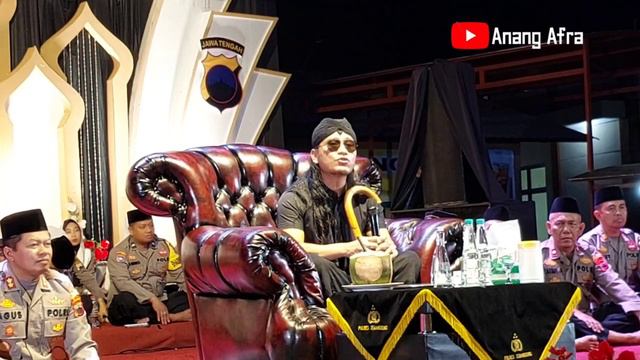 Polwan Cantik Baper...Ngaji Bareng Gus Miftah Live Polres Temanggung