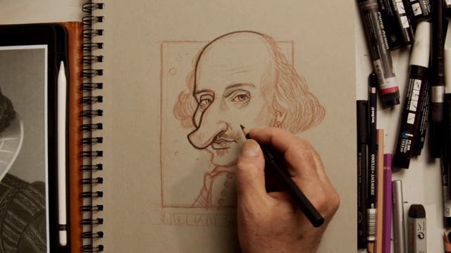 Frantz Kantor Draws William Shakespeare!