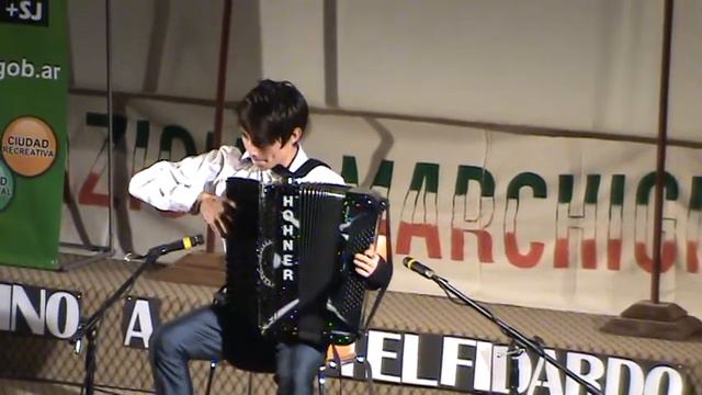 IGNACIO LEIVA, JOVEN CHILENO, TERCER PUESTO EN EL FESTIVAL DE SAN JORGE 2013