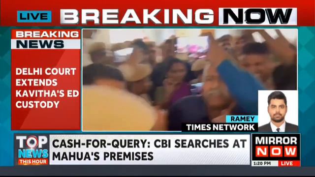 Breaking News | Delhi Court Extends K. Kavitha's ED Custody By 3 Days Till March 26 | English News