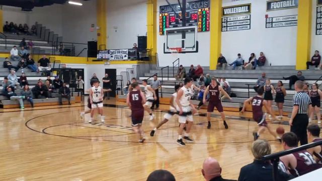 Central's Sam Shaffer Knocks Down A 3-pointer