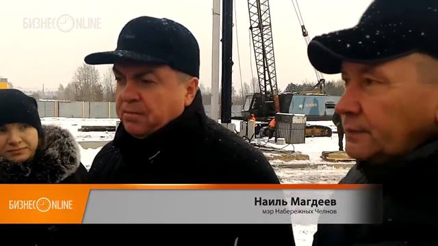 Наиль Магдеев проинспектировал ход строительства Дома правосудия