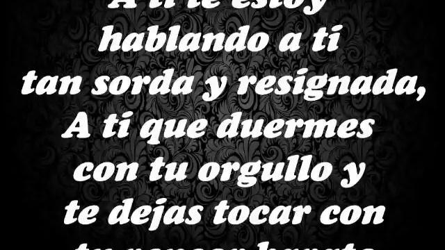 A Ti - Ricardo Arjona (Letra)