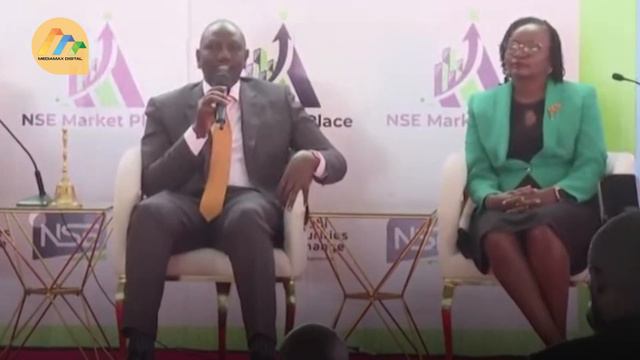 Ruto's Early Arrival At NSE Sends Corporate Bosses Into Frenzy