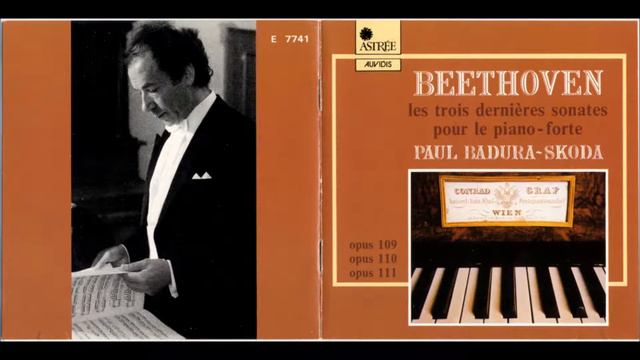 Beethoven - Piano Sonata Op. 109, Mvmts. I & II / Paul Badura Skoda (fortepiano)
