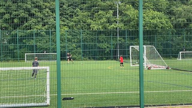 Haza Training With His Hero Billy Sharp           🤩🤩⚽️