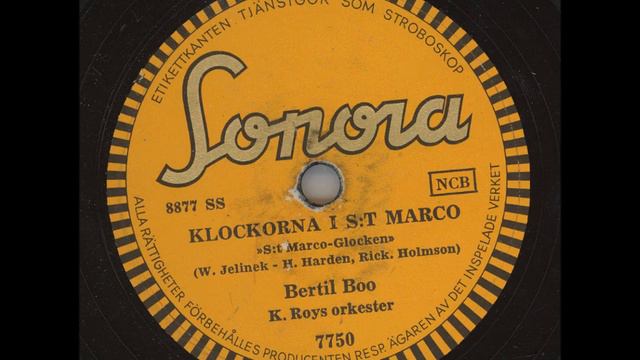 Bertil Boo - Klockorna I Sankt Marco