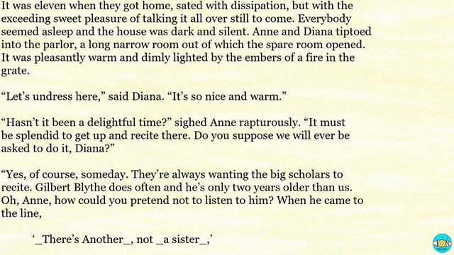 Anne Of Green Gables - Ch 19 |🎧 Audiobook With Scrolling Text 📖| Ion VideoBook