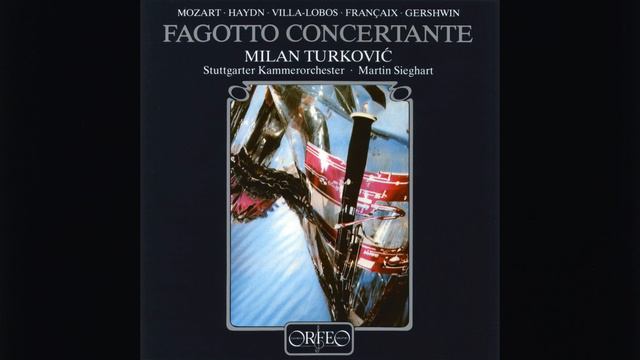 Divertissement For Bassoon & Strings: II. Lento