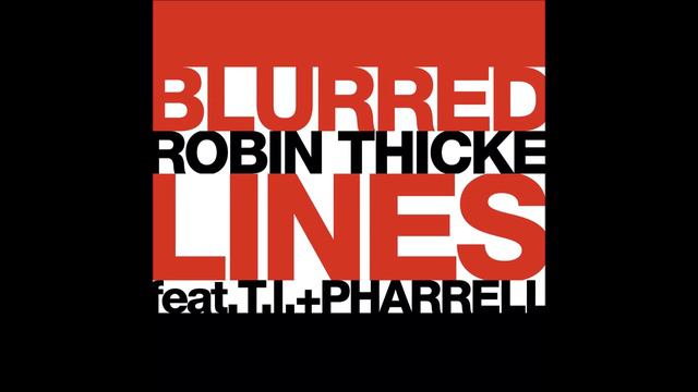 Robin Thicke - Blurred Lines (feat T.I. & Pharrell) (Justin Sane Bootleg)