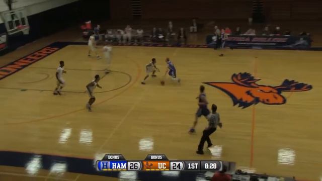 Utica's Ivon Iton With A Big Block Against Hamilton