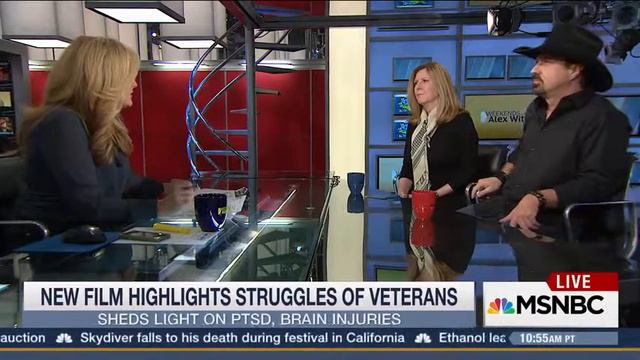 Cynthia LeMay And Jamie Lee Thurston Appear On MSNBC With Alex Witt