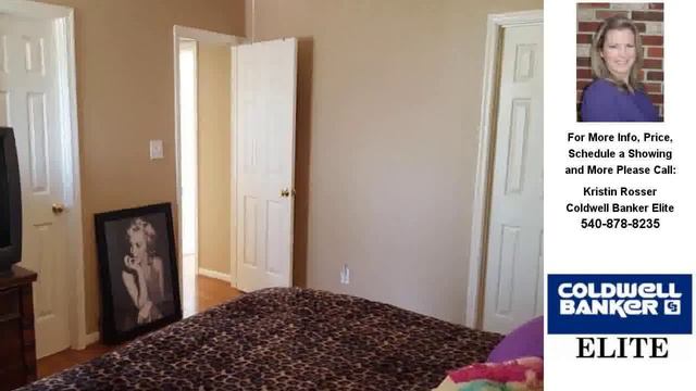 7407 DANALU COURT, FREDERICKSBURG, VA Presented By Kristin Rosser.