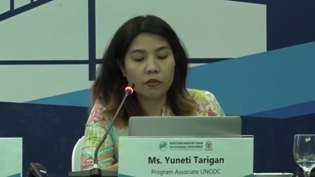 GOPAC SDGs Discussion - Yunety Tarigan (UNODC Indonesia)