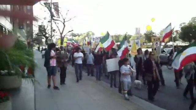 22 Bahman(2010)-supporters Of Mojahedin-Westwood, Ca USA