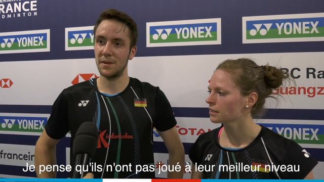 FRENCH OPEN 2019 - DX - ROUND1 - Mark Lamsfuss/Isabel Herttrich
