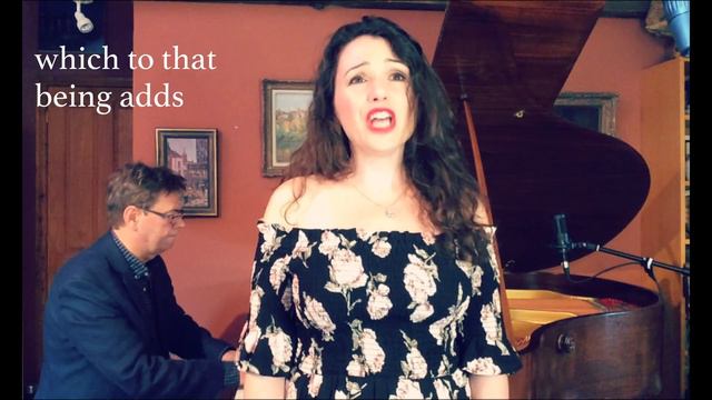 Classical Song: 'Un Cygne' By Samuel Barber. Performers: Lisa Cassidy And Gareth Williams