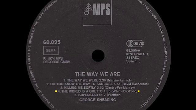 The World Is A Ghetto  - George Shearing  - MPS LP 68 095