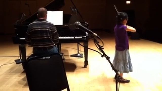 Elizabeth Aoki Sound Checks Wieniawski