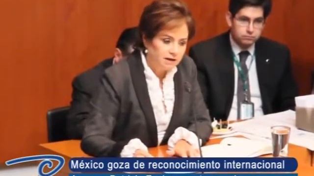 México Goza De Reconocimiento Internacional. Asegura Patricia Espinosa Ante Senadores