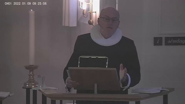 Gudstjeneste  Den 9. Januar 2022 V. Karl Lund, Skjern
