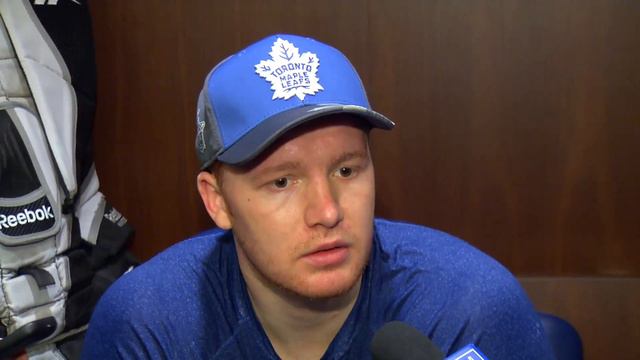 Maple Leafs Morning Skate: Frederik Andersen - April 19, 2017