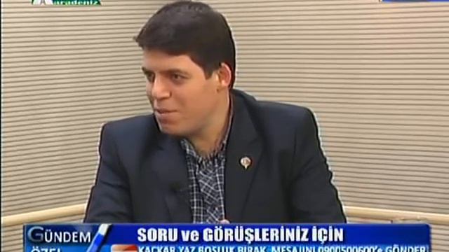 Gümüşhane Belediye Başkanımız Sayın Mustafa CANLI'nın Kaçkar Tv Ye Konuk Olduğu Program