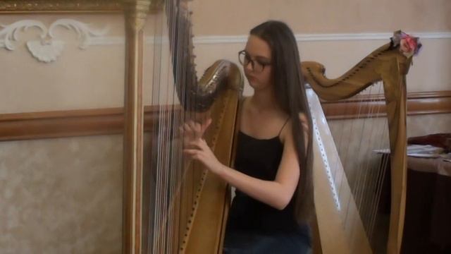 Debussy - Clair De Lune (harp Solo)