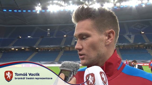 Tomáš Vaclík A David Pavelka V Hamburku Před Zápasem S Německem