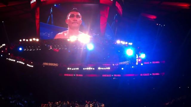 Roman Gonzalez V Brian Viloria Fighter Announcement Crowd Reaction