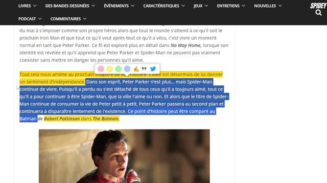 SPIDER-MAN 4 : ENFIN Une BONNE NOUVELLE ! (RUMEURS)