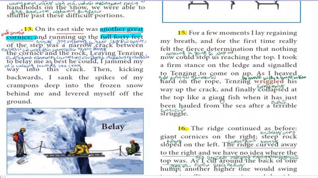 12th English | Unit 4 - The Summit | Edmund Hillary | Prose