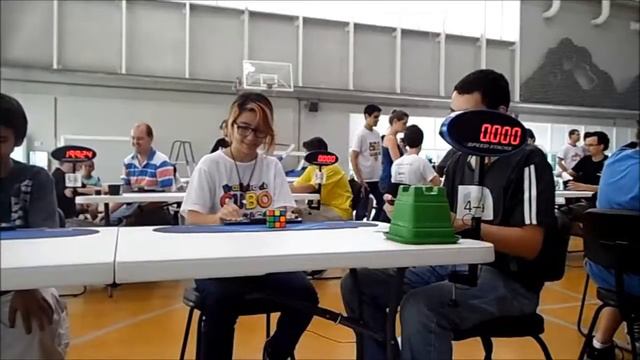 Malu Kotani - Campeonato De Cubo Mágico (3x3 Segunda Fase)