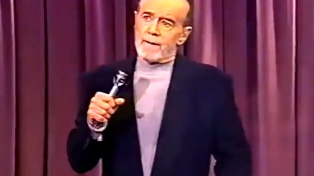 Джордж Карлин на Tonight Show 1994 Русская озвучка Rumble