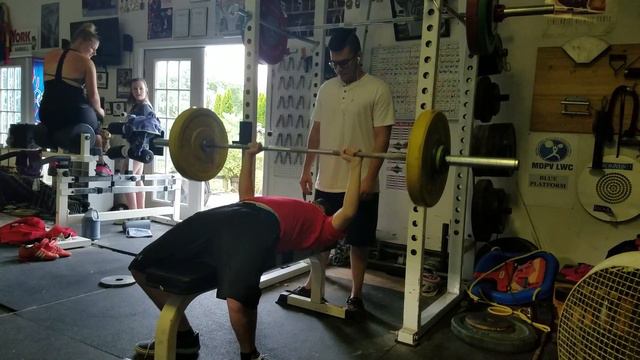 Greyson Perman 58kg (127.89lb) BP X3 @MTHall 7-22-18