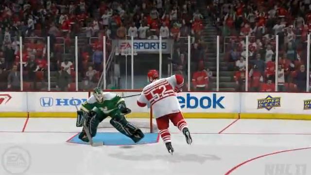 Jonathan Ericsson Awesome NHL 11 Flip Goal