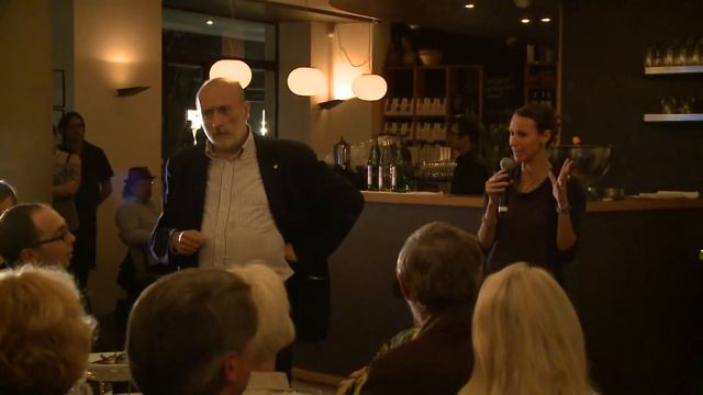 Carlo Petrini Dinner At Bird Cow Fish