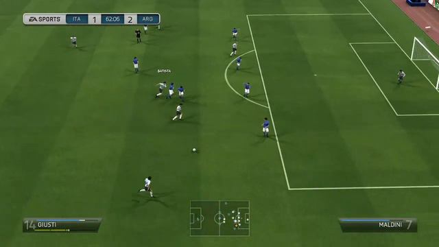 FIFA CLASSIC PATCH 14 | Italia X Argentina | 1990 World Cup Semi-final Simulation