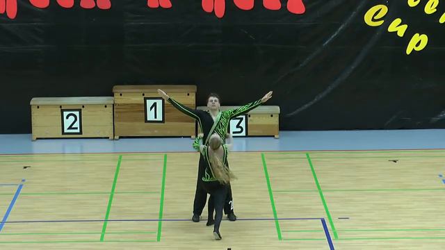 17. Aller-Cup - C-Klasse - Platz 3 - Anna-Merle H. & Christian B.