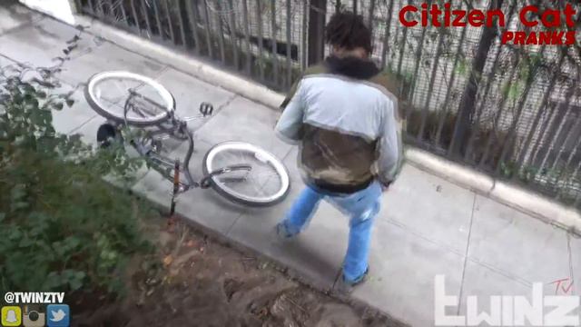 Электроловушка для велосипедного вора в США