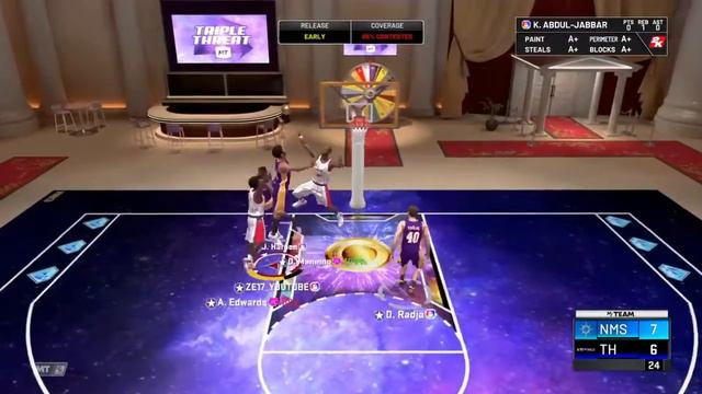 Opal Dino Radja Gameplay! One Of The Best Centers In NBA 2K20 MyTeam!