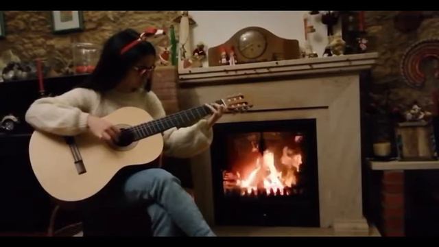 Maria Santos Guitarra Prof  Diogo Gomes We Wish You A Merry Christmas Trad  AMC DEZ 2020