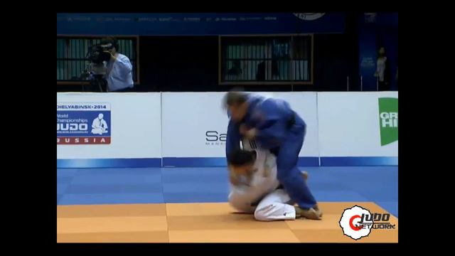 Sublime Morote Seoi Nage By KIM, Jae-Bum (KOR) Judo GrandPrix Jeju 2014