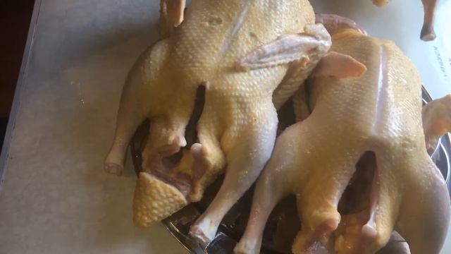 Ошипывание Индоуток мускусов .  (шипунов )